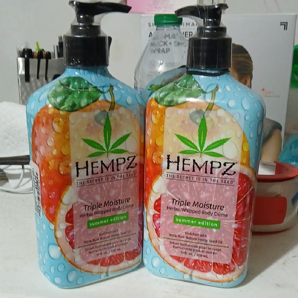 Hempz Triple Moisture Herbal Whipped Body Crème - Summer Edition - Picture 1 of 1
